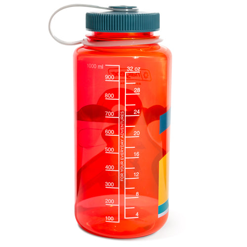 ナルゲン ボトル 広口1.0L Tritan Retro Print