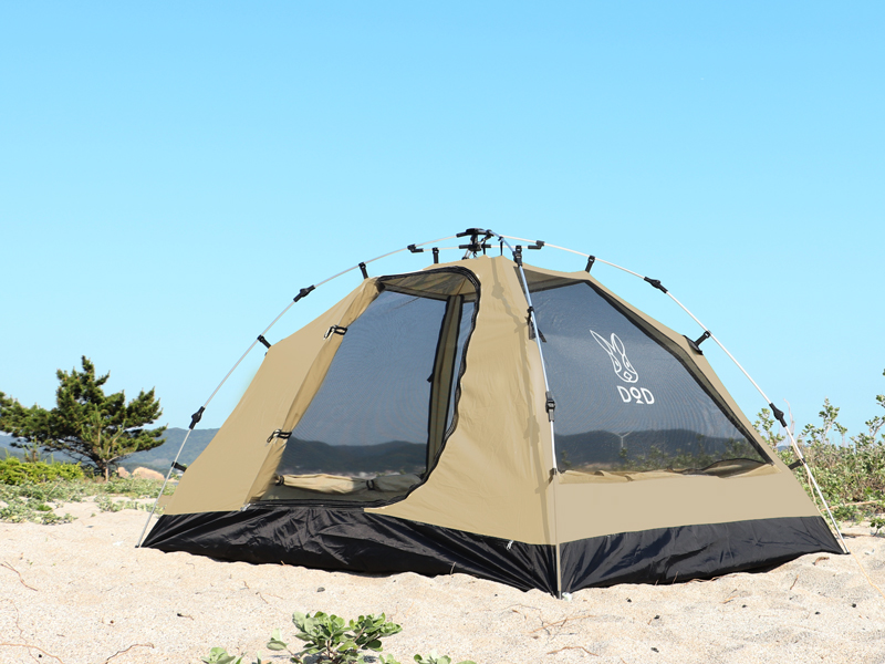 ワンタッチテント カンガルーテントM タン T3-617-TN