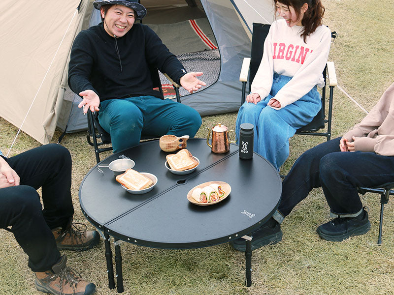 ワンポールテントテーブル